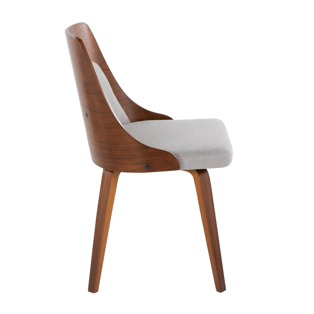 Mid-Century Modern Dining Accent Chair Set of 2 K348