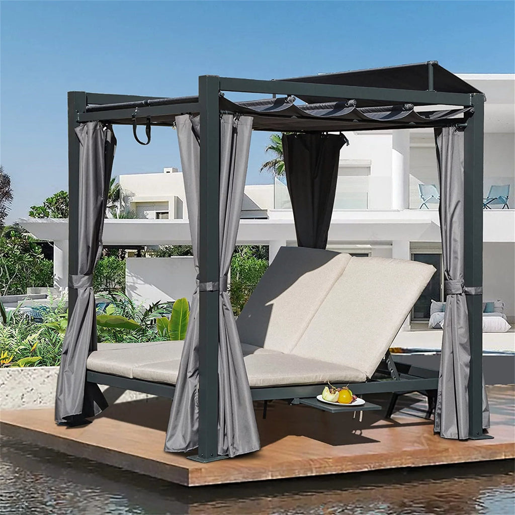 Aluminum Double Chaise Lounge G2572