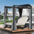 Aluminum Double Chaise Lounge G2572