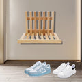 Wall Mounted Rubber Wood Folding Stool C780837