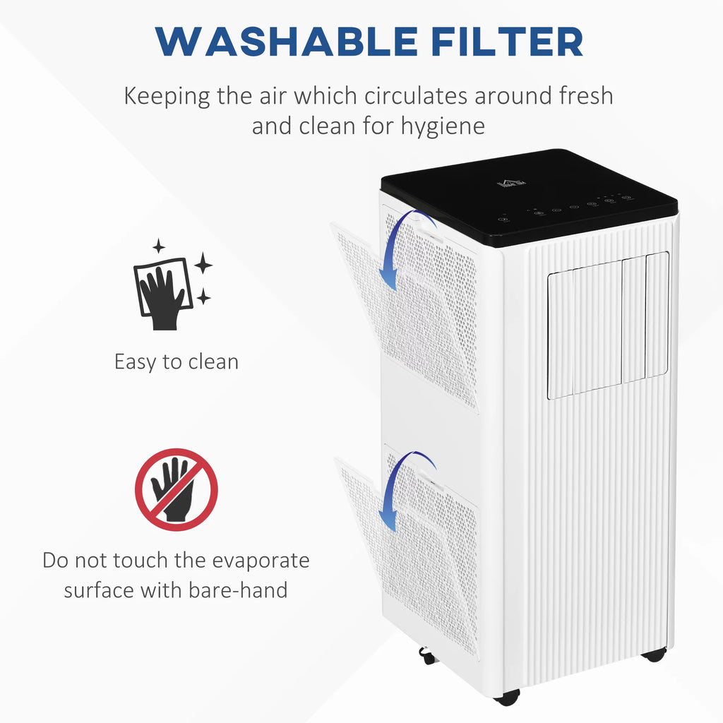 White Smart Portable Air Conditioner Q3249