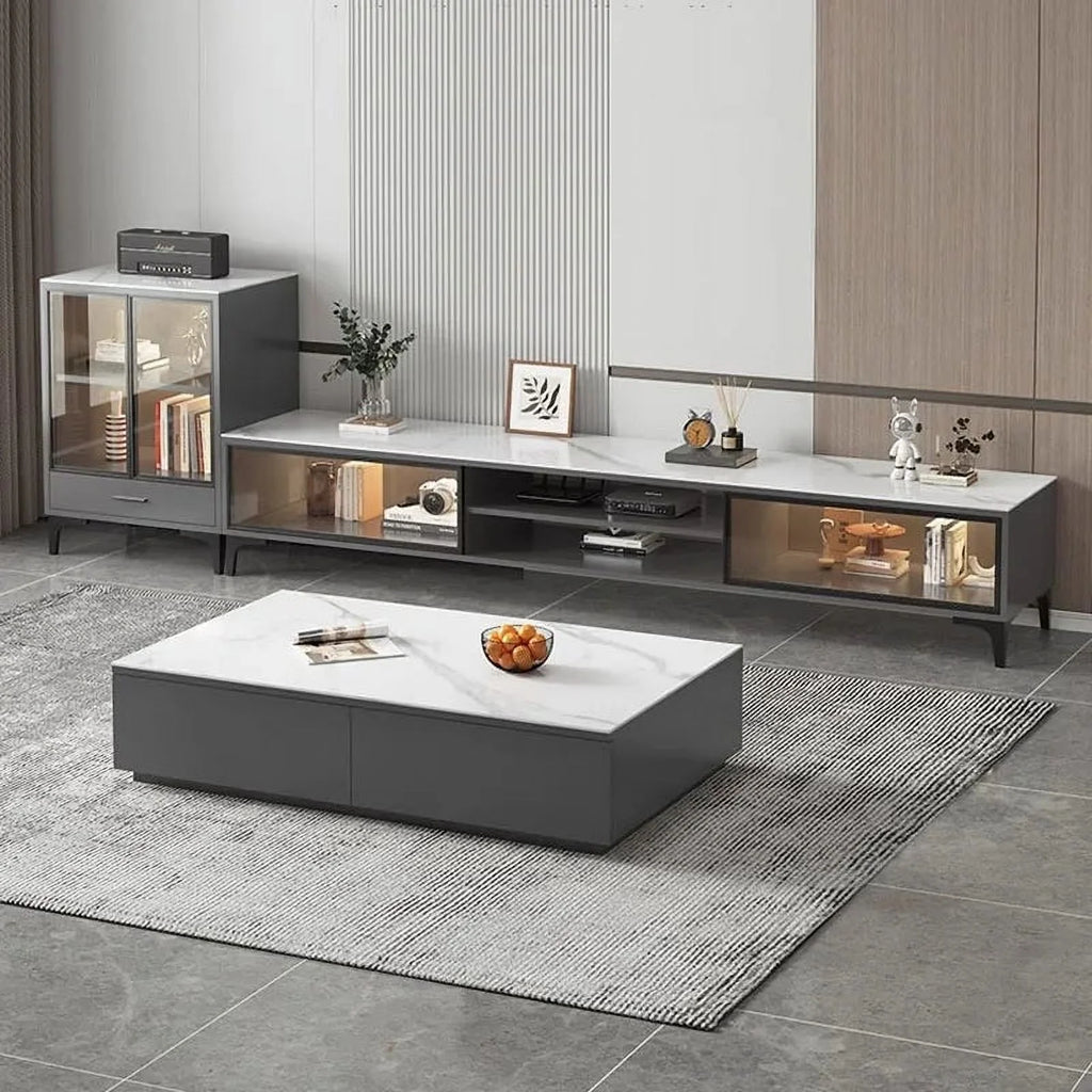 Wooden Tv Stand with Drawers O6833