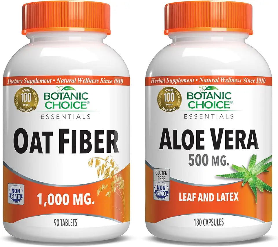 Oat & Aloe Vera Dietary Fiber Supplement J8721