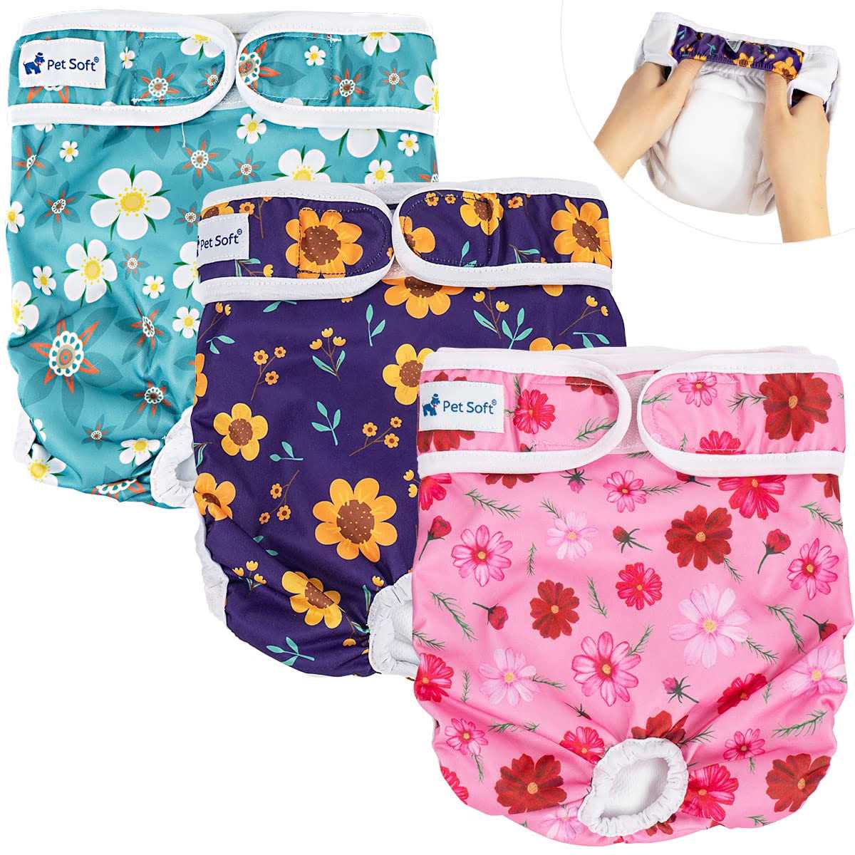 Washable Reusable Female Dog Diapers O41379