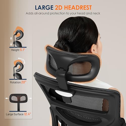 Ergonomic High-Back Mesh Office Chair with Lumbar Support I9628