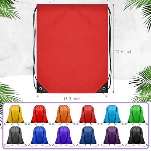 120 Pieces Polyester Drawstring Backpack E770
