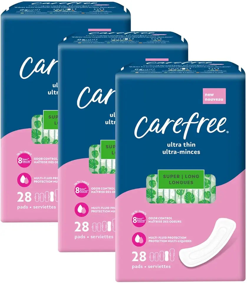 Ultra Thin Super Long Pads without Wings 84ct V576