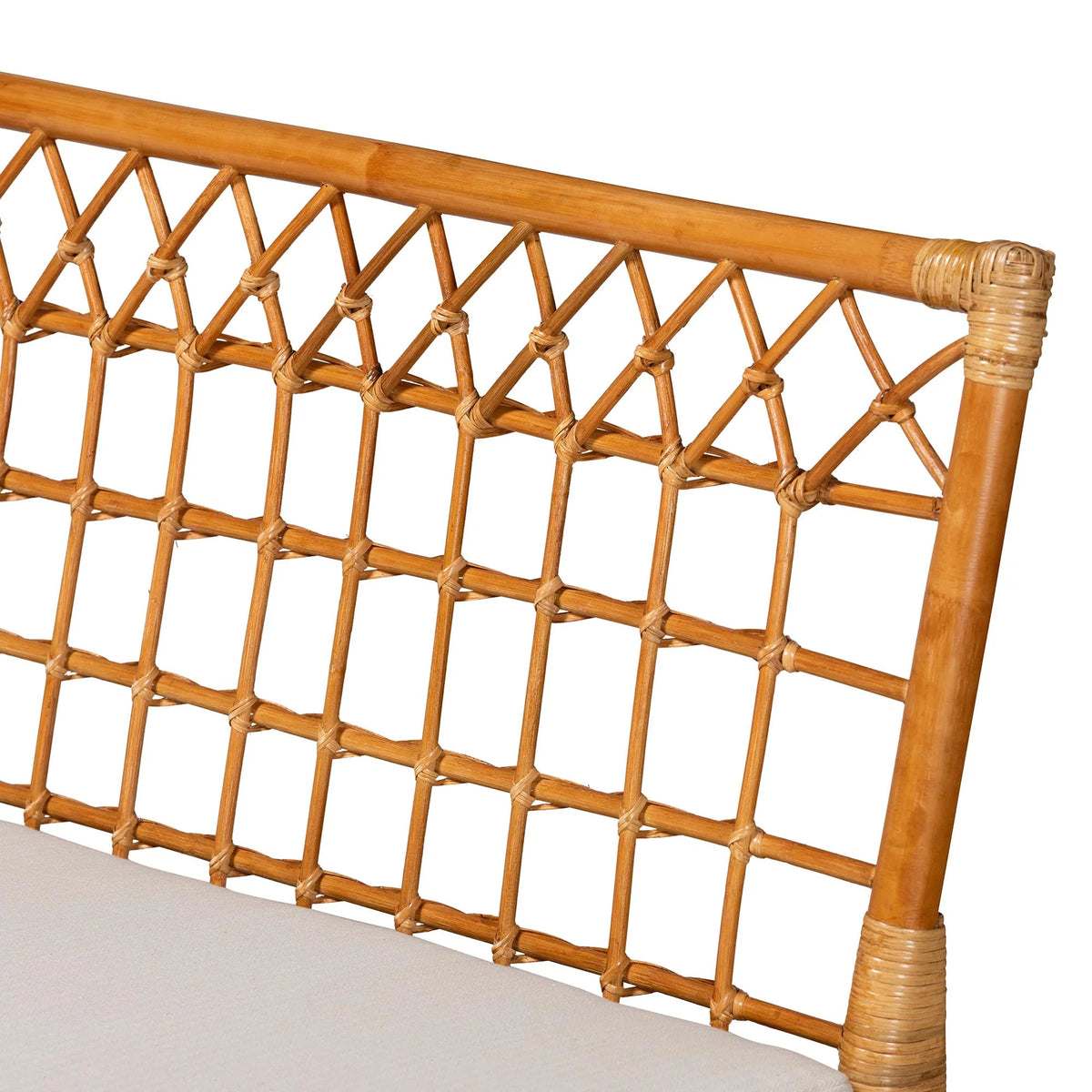 Honey Rattan 4-Piece Dining Nook Set L41935