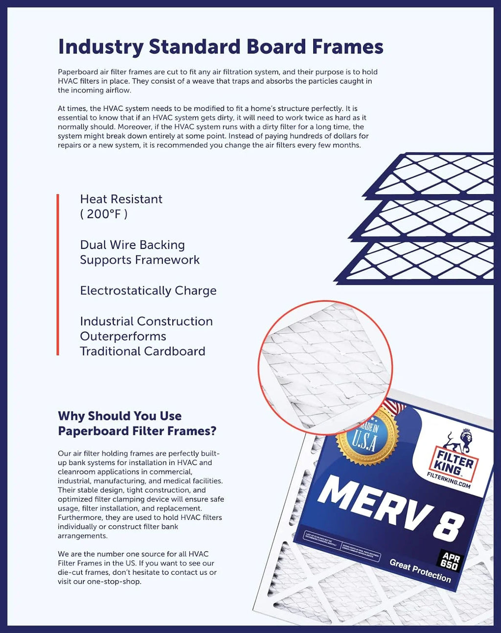 8x66x1 MERV 8 Pleated HVAC Air Filter 4-Pack B900958