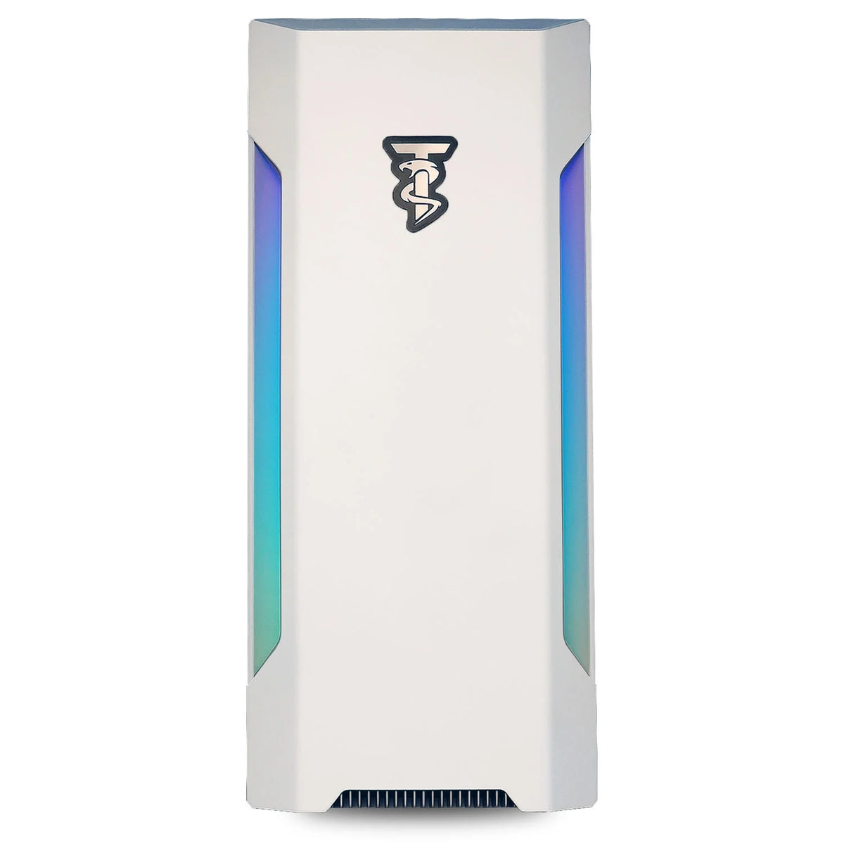 Gaming PC Desktop Computer AMD Ryzen 5 2600 RTX 3060 32GB DDR4 1TB NVMe SSD White R9636