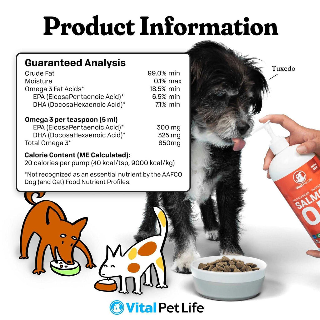Salmon Oil for Dogs & Cats D9547