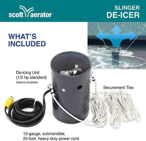 115V 0.5HP De-Icer Aerator Y3564