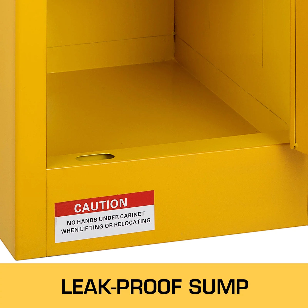 Flammable Cabinet 17" x 17" x 18", Galvanized Steel 11 gallon, Adjustable Shelf N334743