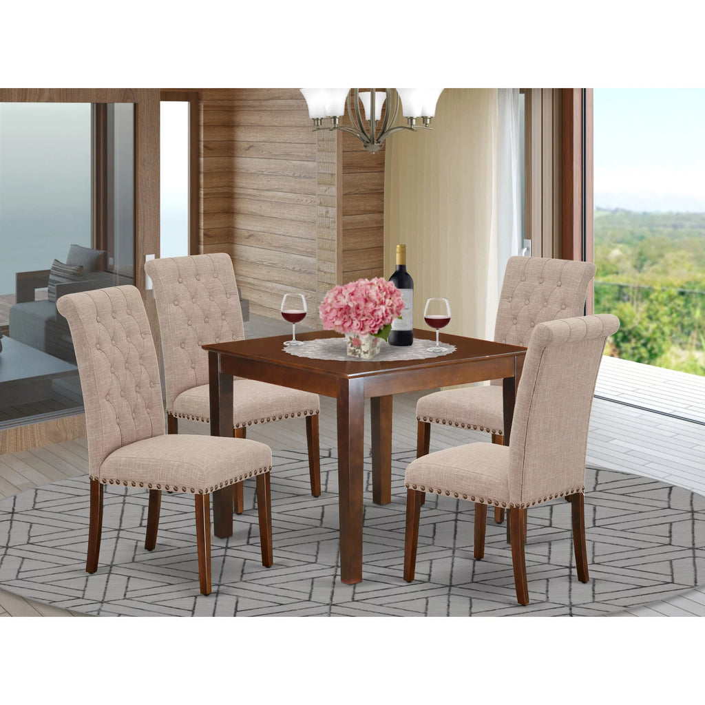 5 Piece Wood Dining Set H4901