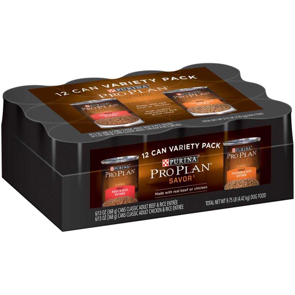 Variety Pack Canned Dog Food L54565