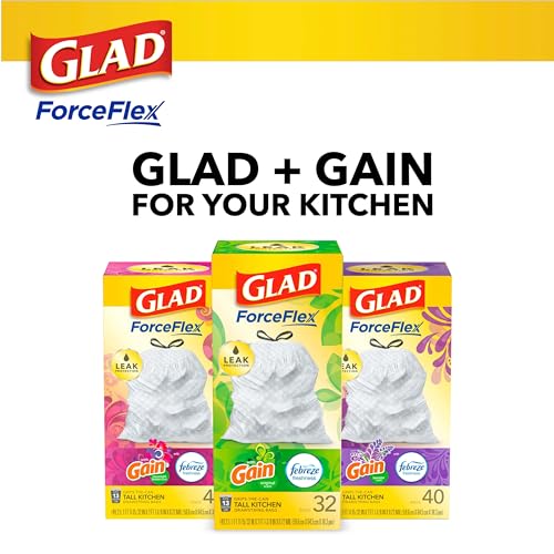 13 Gallon White Drawstring Trash Bags, 110 Count F78443