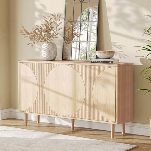 59-Inch Buffet Cabinet Sideboard with Storage M84460