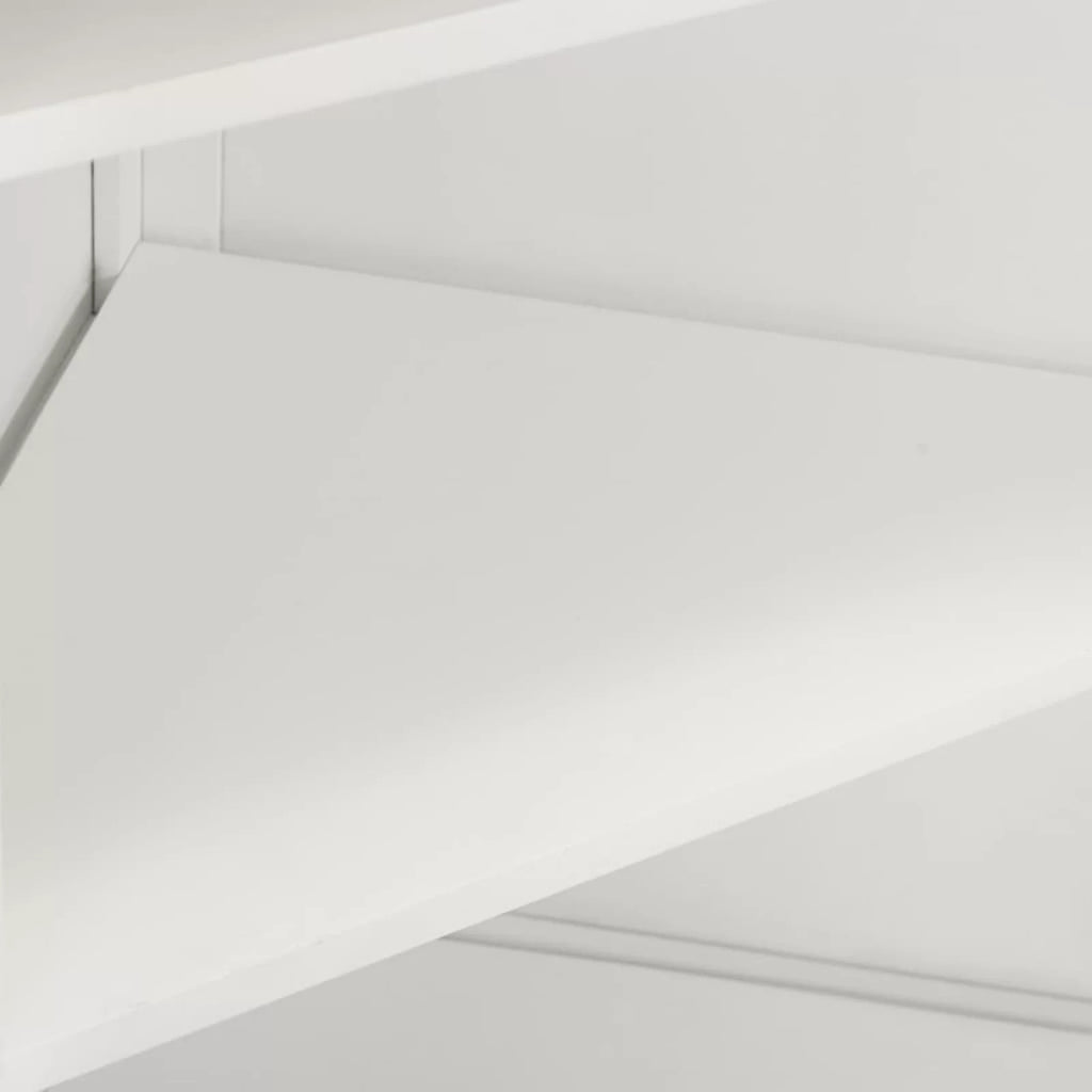 Oak Wood Corner Cabinet with Storage Shelves Y27546