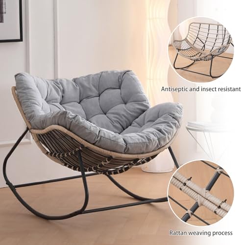 Rattan Wicker Rocking Chair F4188