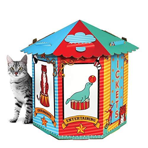 Cat House & Cat Scratcher E92288