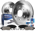 Rear Brake Kit Rotors & Ceramic Brake Pads T29291