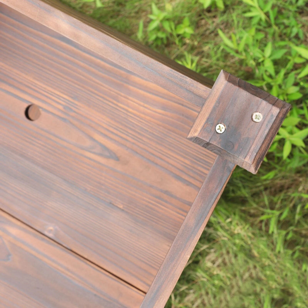 Raised Garden Bed Elevated Planter Box with Drainage Holes K121514
