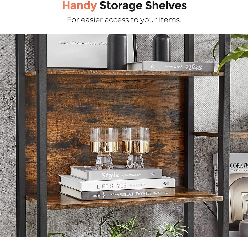 5 Tier Triple Wide Bookshelf with 14 Storage Shelves G7223