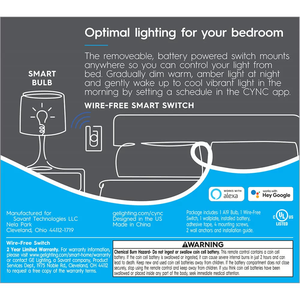 9.5W Switch Bulb F623