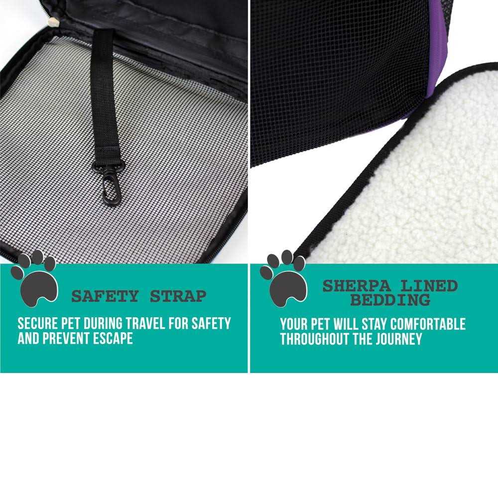 Pet Carrier Backpack for Small Cats and Dogs D22498