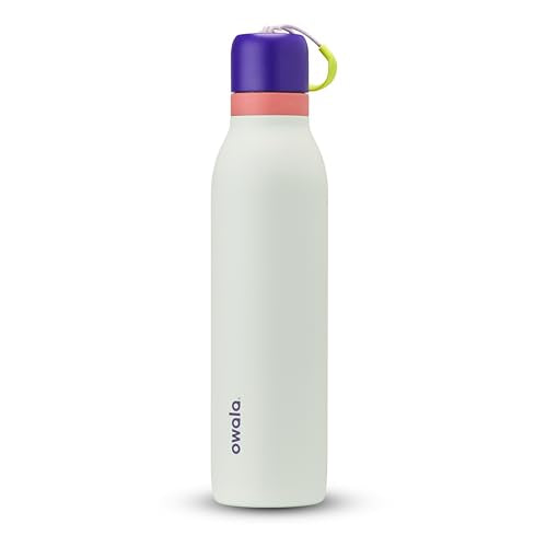 24-oz Insulated Stainless Steel Water Bottle with Straw S664