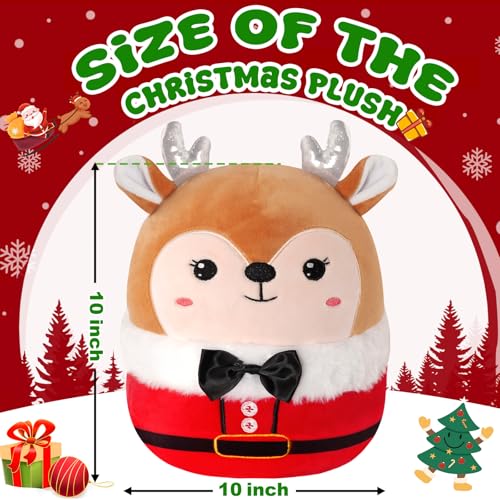 10 Inch Soft Deer Stuffed Animal Plush Toys V713