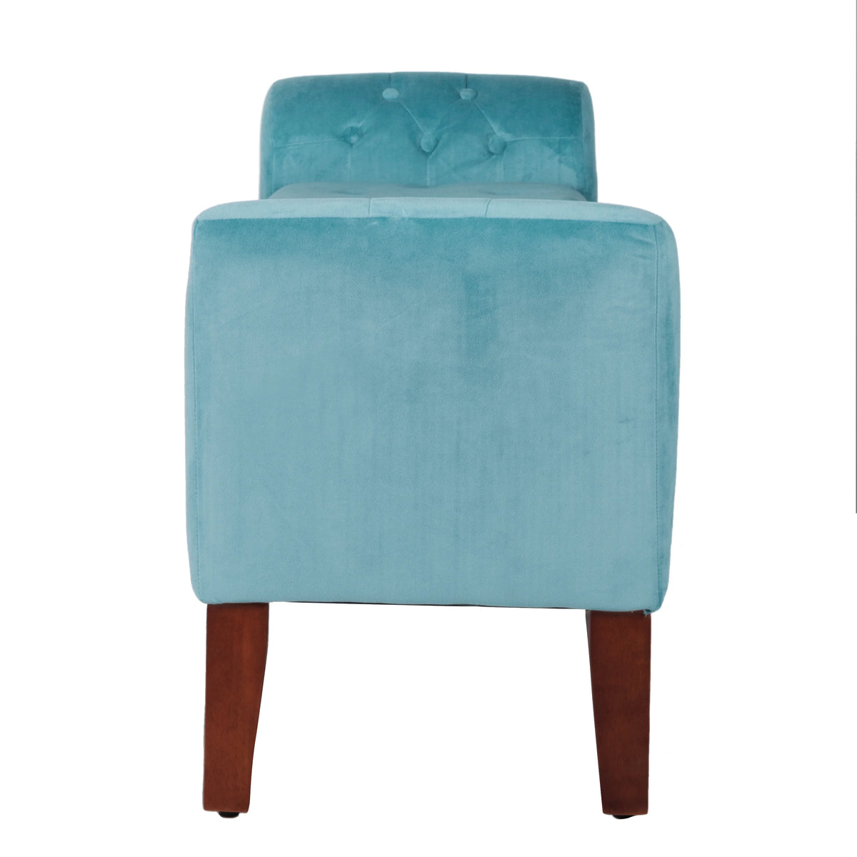 Velvet Tufted Storage Bench and Settee I214