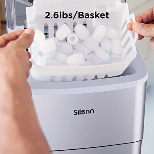 Countertop Ice Maker with Ice Scoop and Basket U170