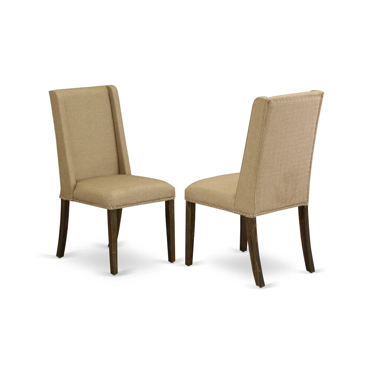5-Pc Wood Dining Table Set with Chairs U682951