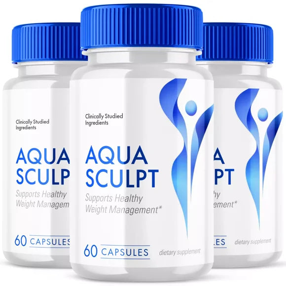 Aqua Sculpt Weight Management Supplement 180 Capsules E973