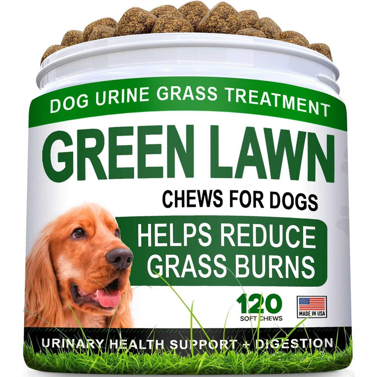 Grass Burn Spot Chews for Dogs E88504