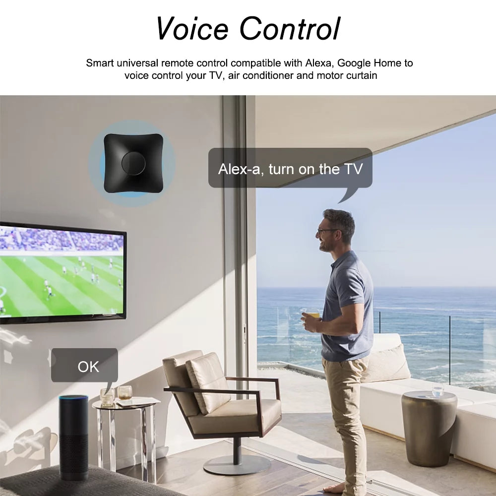 WiFi IR RF Universal Remote Controller F659309
