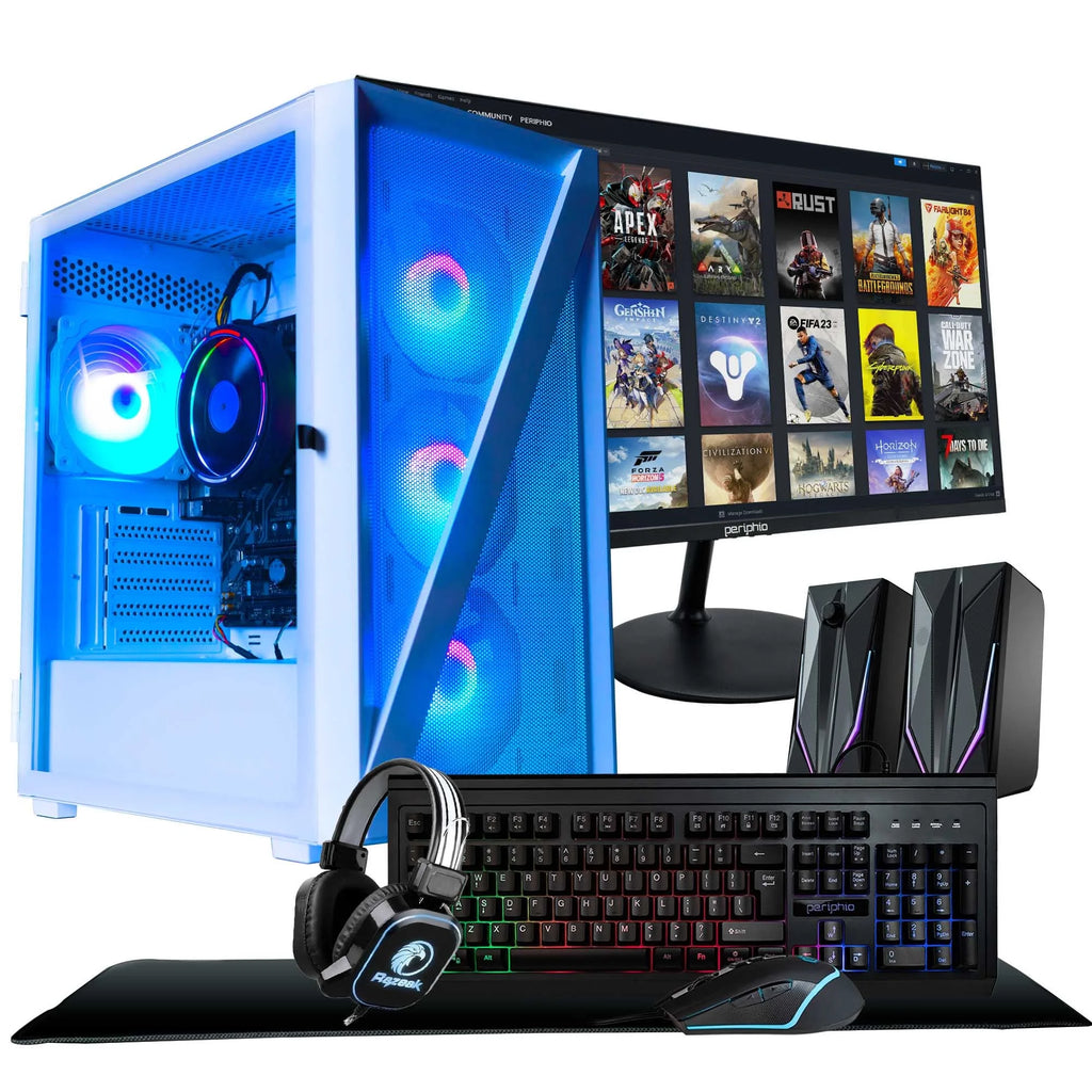 Gaming PC Computer AMD Ryzen 5 5600G 16GB DDR4 RAM 1TB SSD Q379