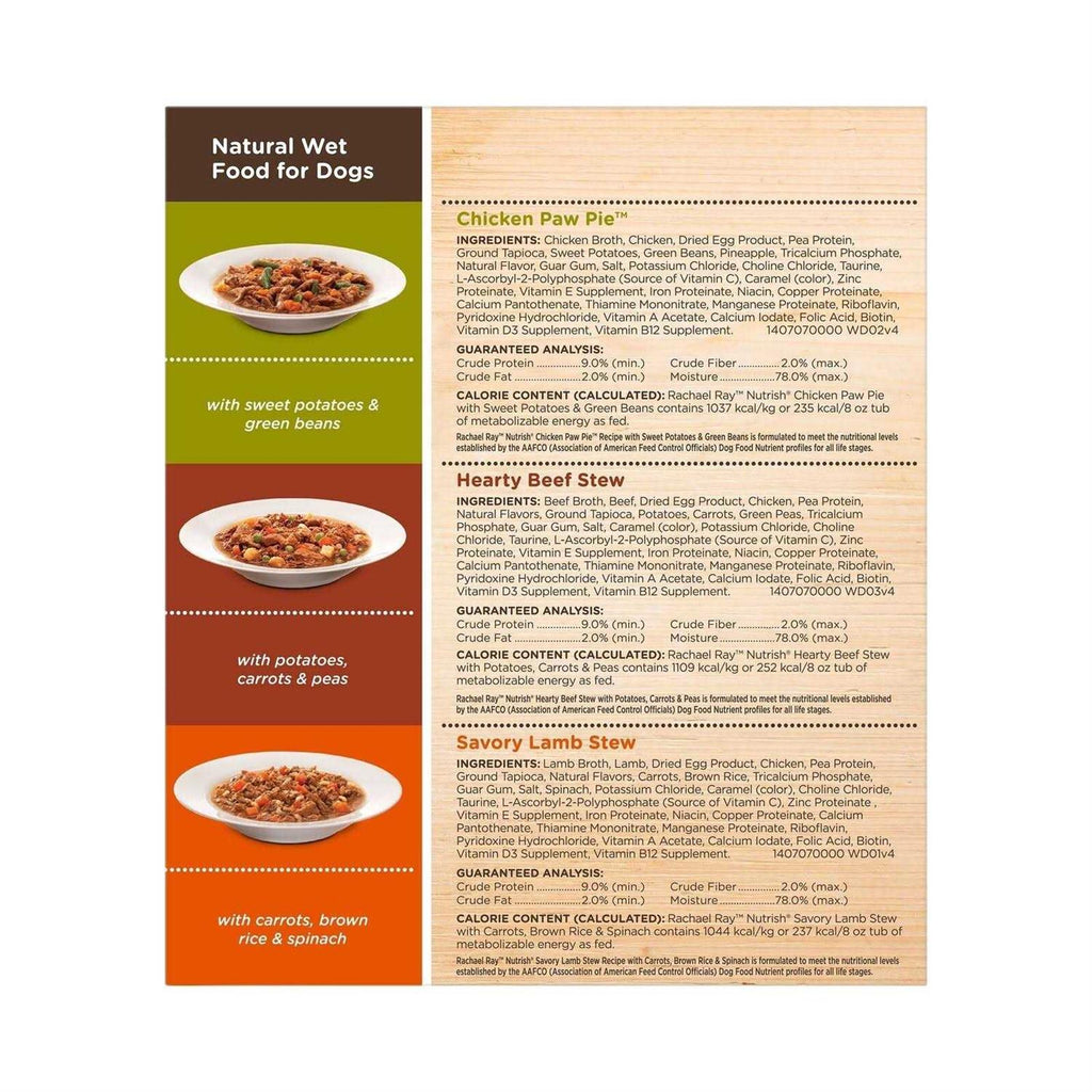 Natural Variety Pack Wet Dog Food N5550