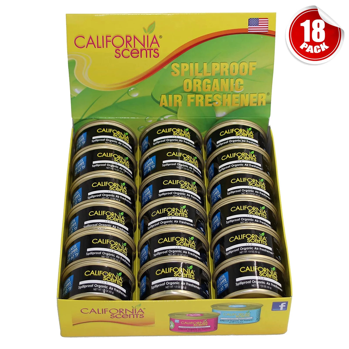 Car Air Freshener 18-Pack V907