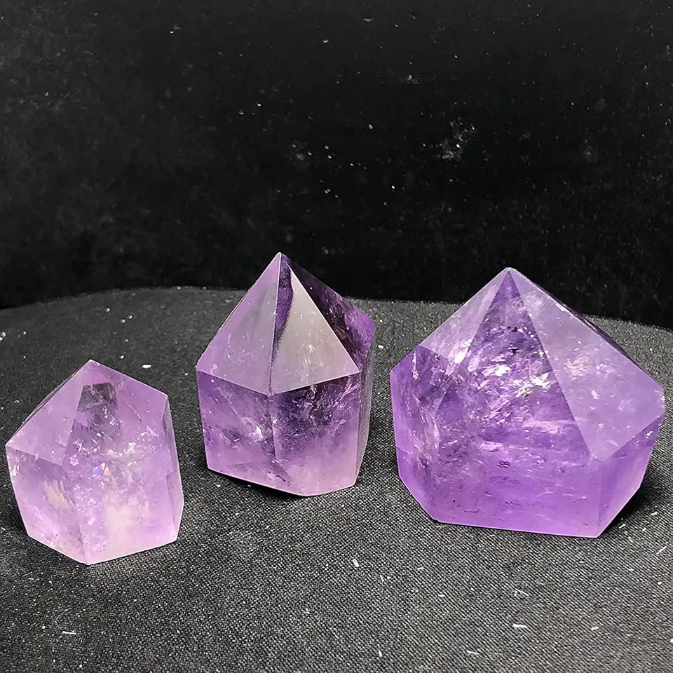 Purple Quartz Crystal Stone M80836