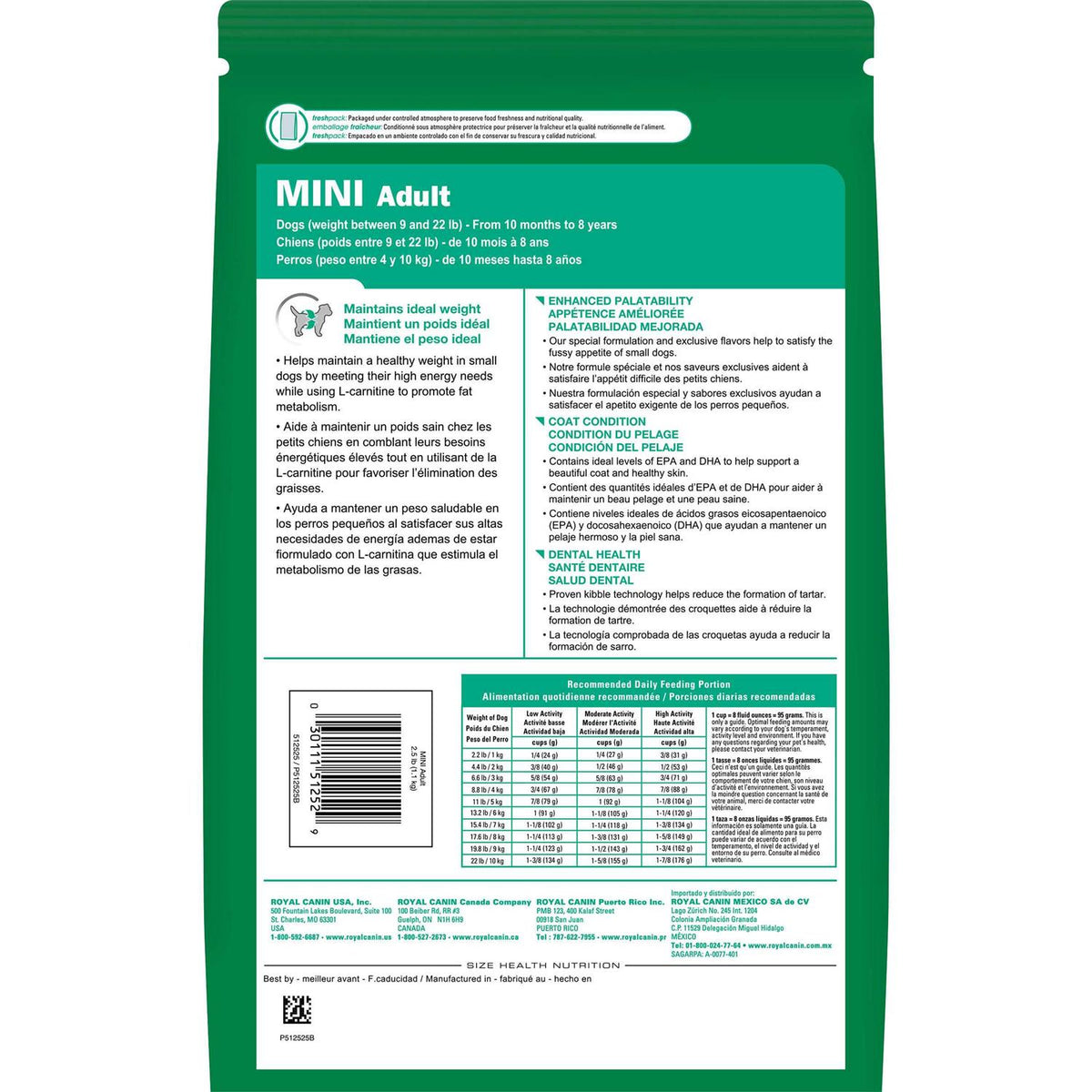 Small Adult Dry Dog Food D891