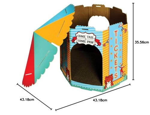Cat House & Cat Scratcher E92288