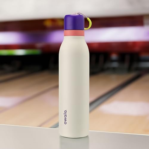 24-oz Insulated Stainless Steel Water Bottle with Straw S664