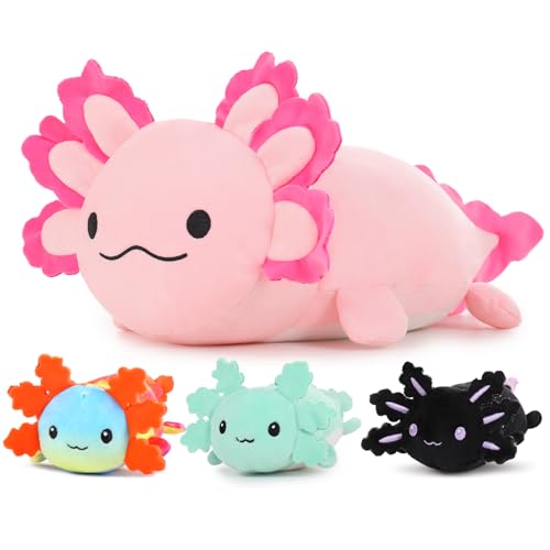 5Pcs Shark Stuffed Animals Set with 4 Small Sea Animal Plush Toys A2869