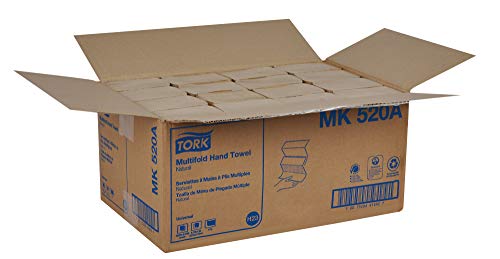 Multifold Hand Towel, Natural, 100% Recycled S753
