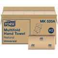 Multifold Hand Towel, Natural, 100% Recycled S753
