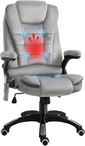 Gray Velvet Reclining Office Chair B38438