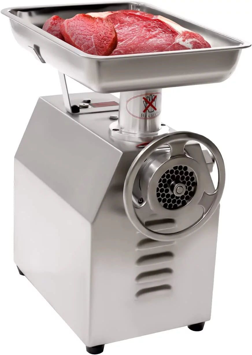 Commercial Electric Meat Grinder Stainless Steel 1100W W396546