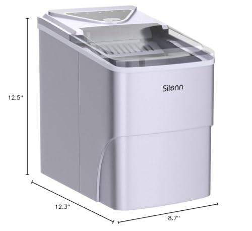 Countertop Ice Maker with Ice Scoop and Basket U170
